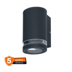 LEDVANCE zidna spoljna lampa aluminijumska siva GU10 za fasadu