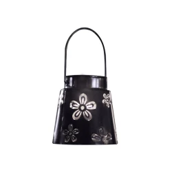 MODEE solarna baštenska LED lampa metalna viseća crna ML-LT008B
