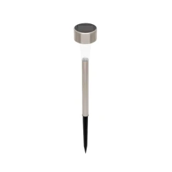 HOME solarna baštenska LED lampa metalna toplo bela ubadajuća MX843