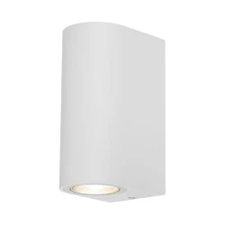 BRAYTRON zidna spoljna lampa GU10 bela aluminijum BG32-00220
