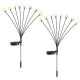 Solarne baštenske lampe RGB, set 2 komada