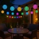 LED svetleći niz 9 m, 20 RGB kugli (USB, Bluetooth aplikacija)