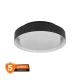 LEDVANCE LED plafonjera 2xE27 crna okrugla 29cm