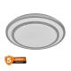 LEDVANCE LED plafonjera 36W 3000K siva okrugla 4700lm