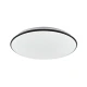 LED plafonjera 24 48W CCT daljinski bela crna VESTA663