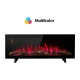 Električni kamin širine 102 cm 1000/2000W PROSTO EK40A12L