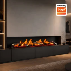 Dekorativni kamin na vodenu paru širine 78 cm HOME DK-L080MC/T