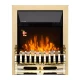 Ugradni električni kamin 1000/2000W zlatni HOME FKKI25G