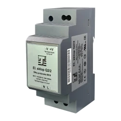 TEH-TEL T818 napojna jedinica za Q2/Q2C interfon do 40 korisnika, DIN šina 13.5V 2A