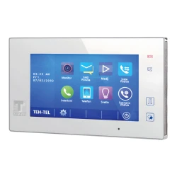 TEH-TEL T784 DIGIT unutrašnji monitor 7 inča na dodir, hands free, beli