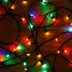 Home KII200/M lampice za jelku 200 višebojnih LED dioda, 16 m, sa adapterom
