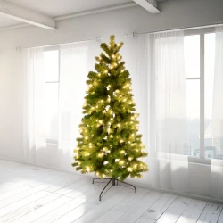 Home KMF7/150 nazidna veštačka jelka 150 cm sa 180 toplo belih LED dioda