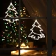 Home KID502B/WW ukras za prozor jelka sa 35 toplo belih LED dioda