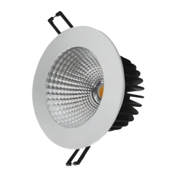 Ugradna LED lampa COB 10,7 W 738 lm 5000 K, okrugla bela, LUG04-10/NW