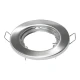 PROSTO R-S001/SN ugradna rozetna za GU10, saten nikl, fiksna, otvor 65 mm