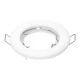 PROSTO R-S001/WH ugradna rozetna za GU10, bela, fiksna, otvor 65 mm