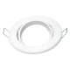 PROSTO R-S002/WH ugradna rozetna za GU10, bela, podesiva ±30°, 90 mm