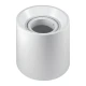 PROSTO R-P001/WR nadgradna okrugla rozetna za MR16 GU5.3, 96 x 100 mm, bela