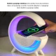 Bluetooth zvučnik sa RGB lampom i bežičnim punjačem