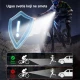 Prosto punjiva LED lampa za bicikl sa dva XPE svetla, IP44 (17417-5916)