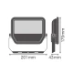 LEDVANCE LED reflektor 41W 6000lm IP66 hladno bela beli
