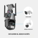 WiFi dual kamera 3+3MP rotacija 355° dual pregled IP65 WFIP-4302X