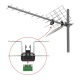 ISKRA UHF antenski pojačavač 16 dB za DTX i Triplex antene
