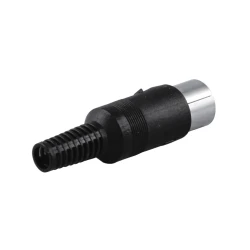 DIN utikač 5 polova stereo za kabl metalni UTDIN5