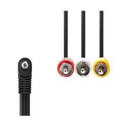 Kamkorder AV kabl 3.5mm 4-polni na 3 RCA 1m CVGL22400BK10