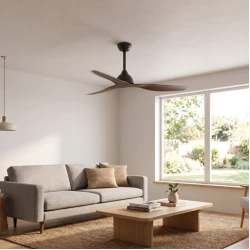 EUROLAMP plafonski ventilator sa svetlom DC 132cm boja drveta