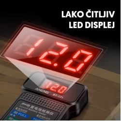 Tester akumulatora 12V sa LED displejom i indikatorom u boji BT-171