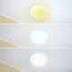 LED plafonjera bela 16 20 24W CCT IP65 IK10 spoljna E202233