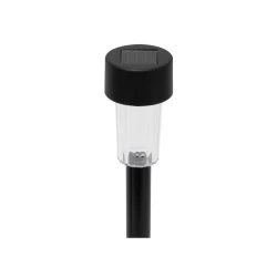 Solarna baštenska LED lampa crna ubadajuća MX842