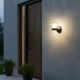 Spoljna zidna lampa GU10 IP65 crna vertikalna JM-5034