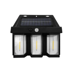 Solarna zidna lampa sa senzorom pokreta, 3 LED filamenta