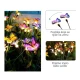 Solarne baštenske lampe leptiri, set 4 komada