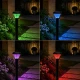 Solarna stubna podna lampa sa daljinskim, RGB