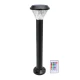Solarna stubna podna lampa sa daljinskim, RGB