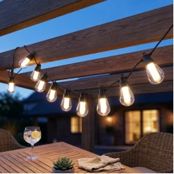 Solarni LED niz 6,5 m, 10 sijalica sa daljinskim