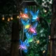 Solarna viseća LED lampa kolibri, RGB 70 cm