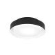 LEDVANCE LED plafonjera 2xE27 crna okrugla 29cm