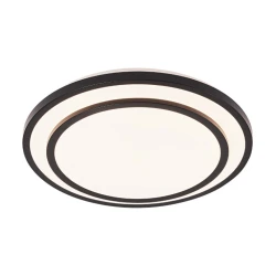 LEDVANCE LED plafonjera 36W 3000K crna okrugla 4700lm