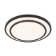 LEDVANCE LED plafonjera 36W 3000K crna okrugla 4700lm