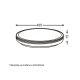 LED plafonjera 24 48W CCT daljinski crni okvir VESTA667