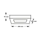 LED panel nadgradni 36W CCT pravougaoni bela 3600lm KNS5-36W