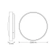 OSRAM LUXO LED plafonjera 18W 6500K crna