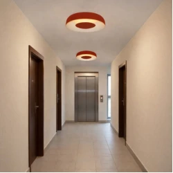 SOLEA 76 LED plafonjera 20W CCT terakota