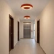 SOLEA 76 LED plafonjera 20W CCT terakota