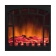 Električni kamin 1000/2000W sa LED plamenom HOME FKK15