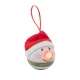 Home KID65 sneško ukras za jelku sa trepćućim LED nosem 65 mm, kapa Deda Mraza